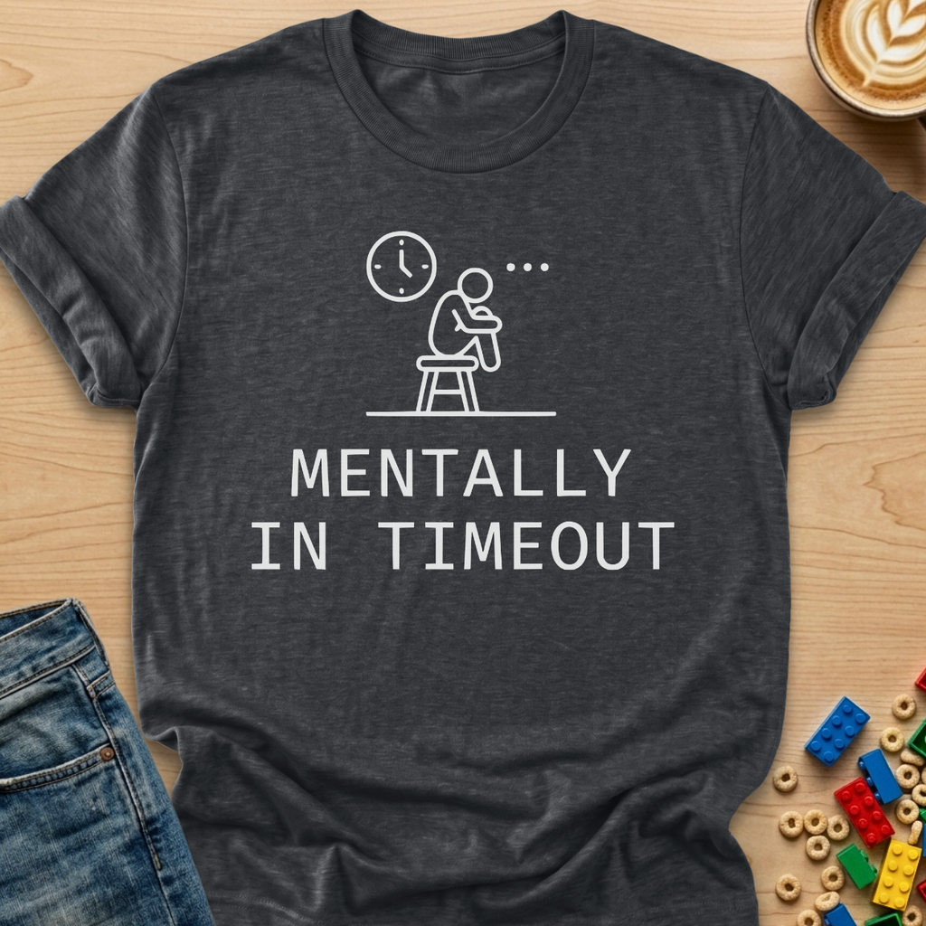 Mentally In Timeout Stool T-Shirt