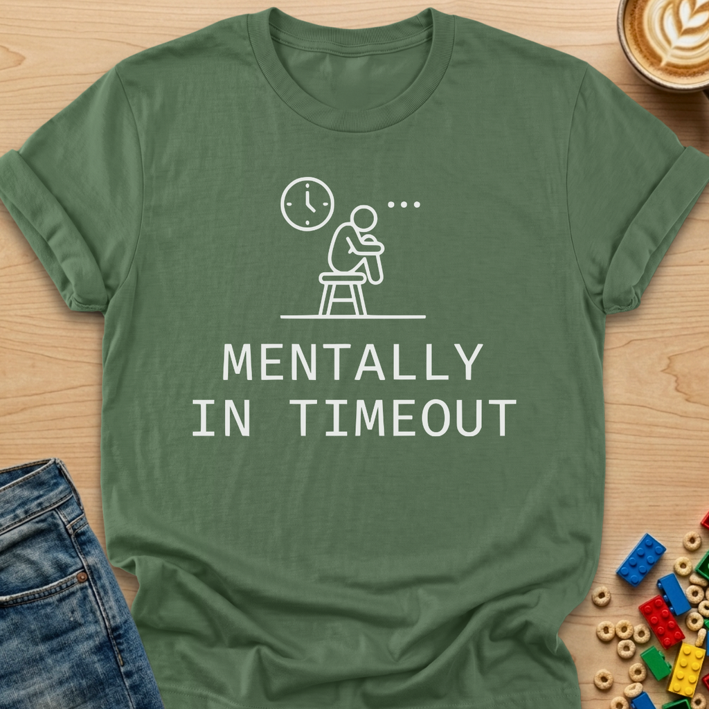 Mentally In Timeout Stool T-Shirt