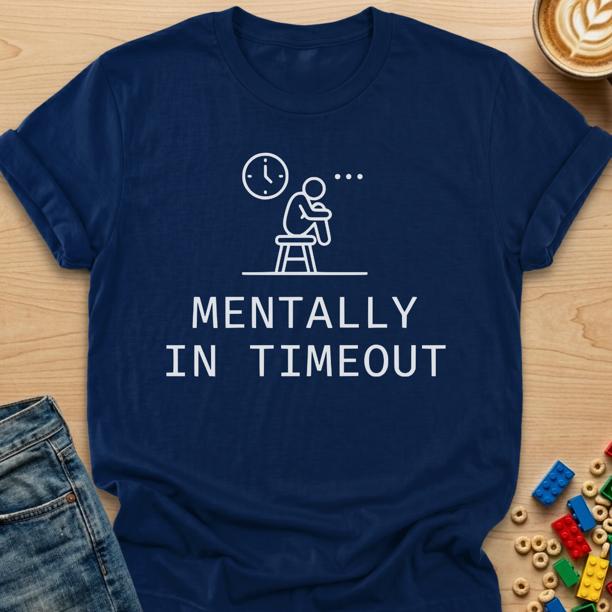Mentally In Timeout Stool T-Shirt