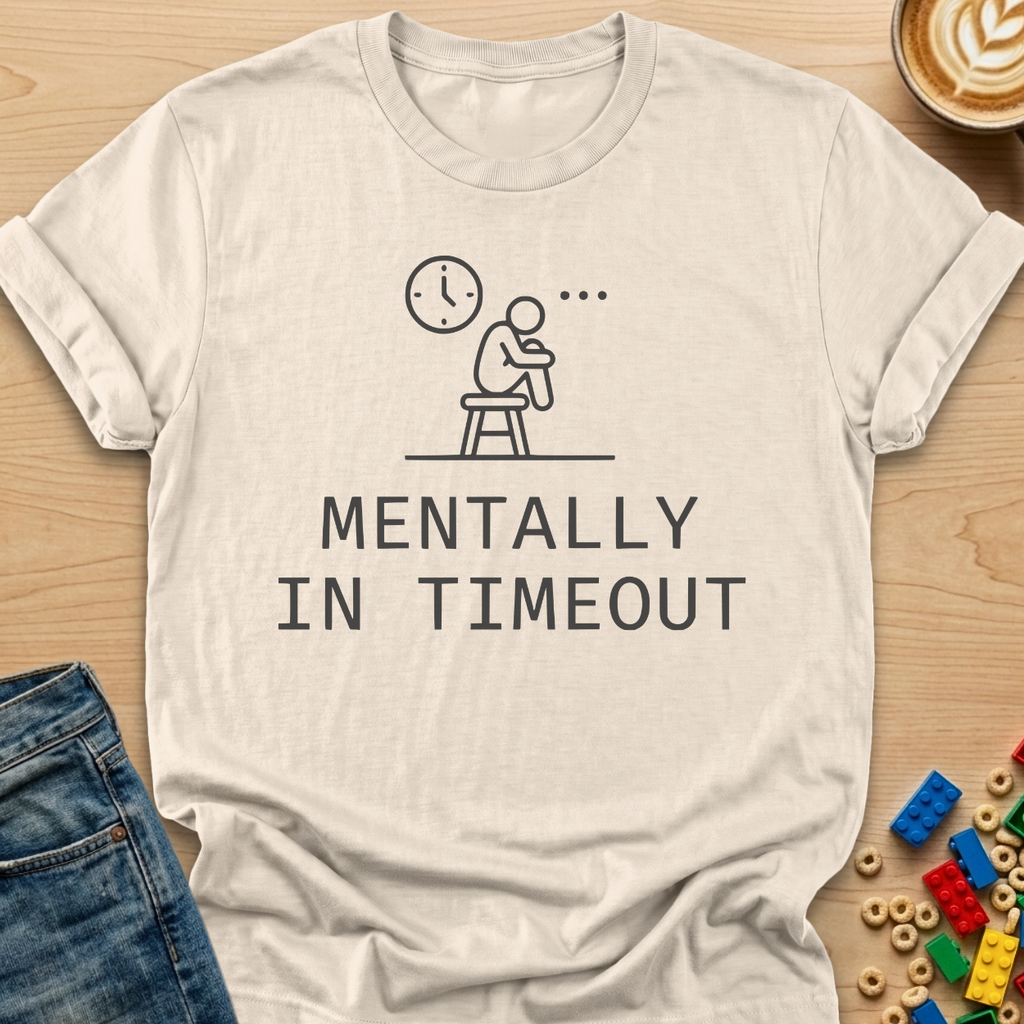 Mentally In Timeout Stool T-Shirt