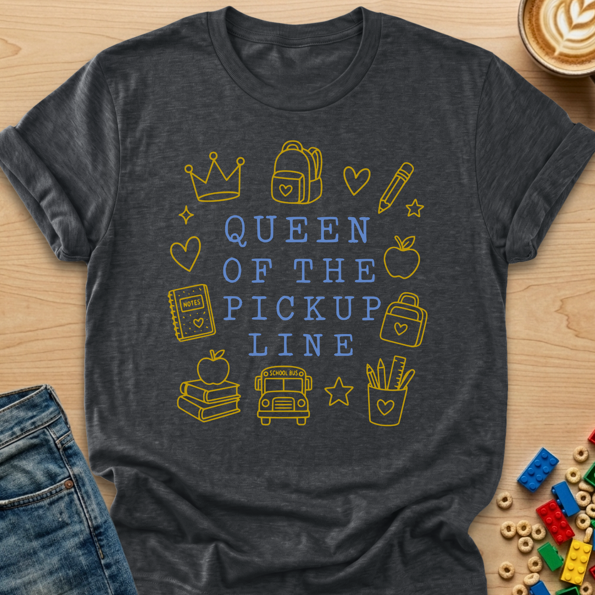 Queen of the Pickup Line T-shirt