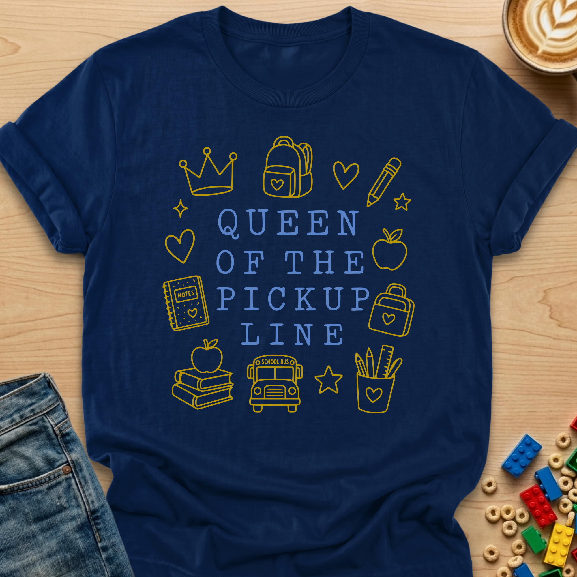 Queen of the Pickup Line T-shirt