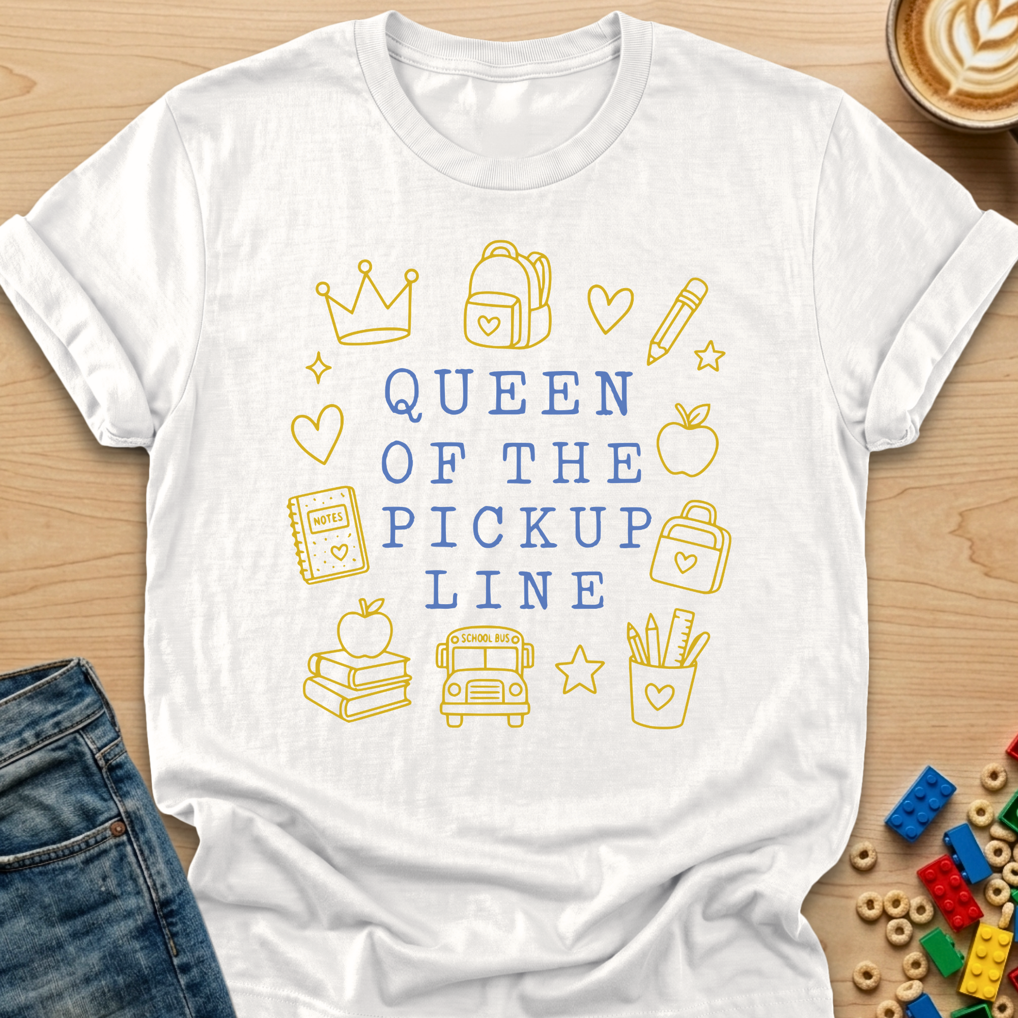 Queen of the Pickup Line T-shirt